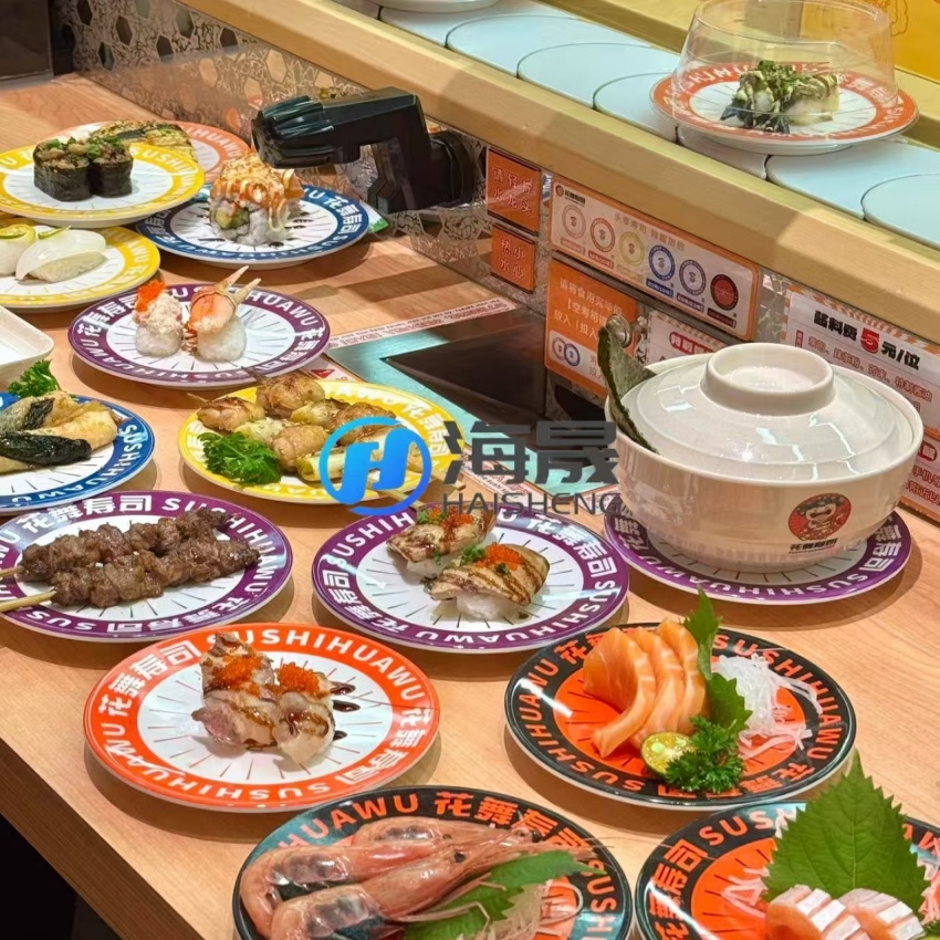 Track Technology Empowers Sushi Dining: HaiSheng Intelligent Automatic Fixed-Point Conveyor System Redefines the Dining Experience