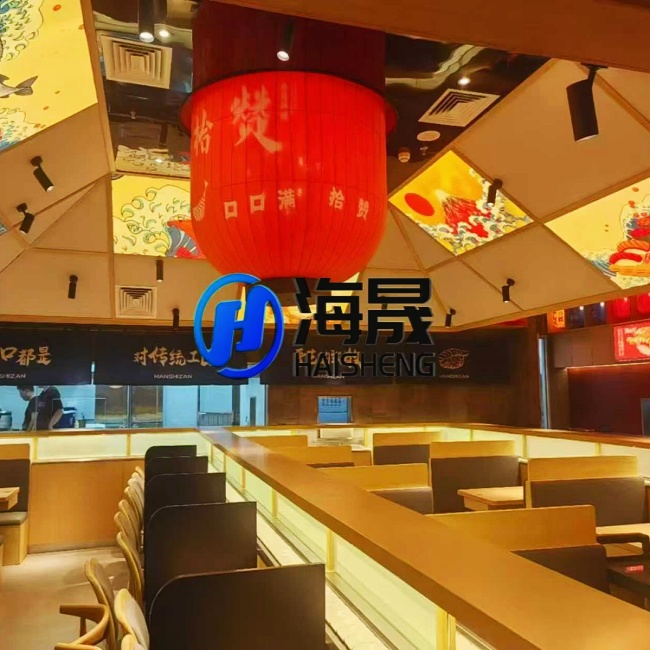 Dual-Layer Intelligent Conveyor System Pioneers New Revolving Sushi Business Model | HaiSheng Intelligent