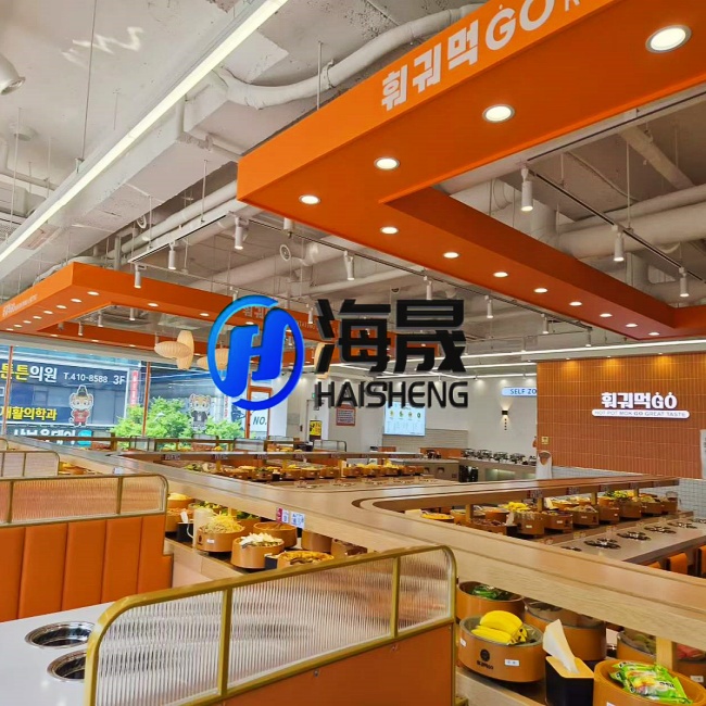 Intelligence and Customization Upgrade: HaiSheng Intelligent Leads New Trends of Rotating Hot Pot Equipment Industry