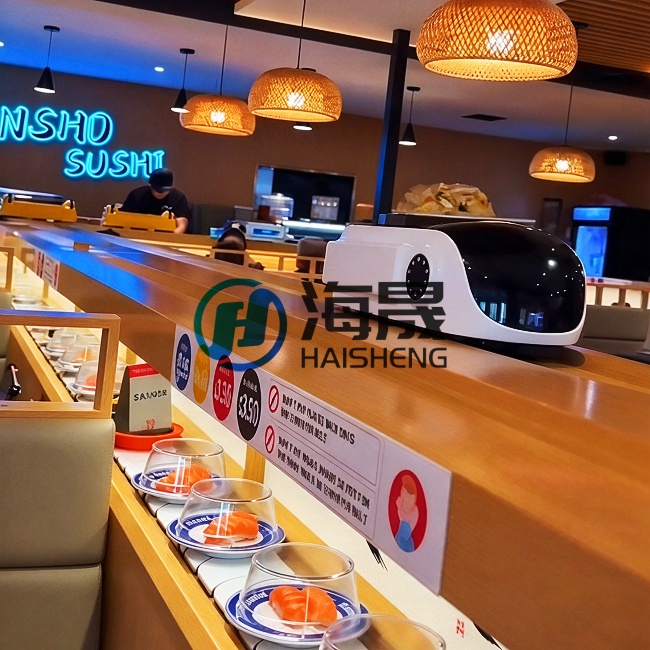 Dual-Layer Stable Frame + Intelligent Variable-Track Delivery: HaiSheng Rotating Sushi Equipment Elevates Structure and Smart Service for Restaurant Operations
