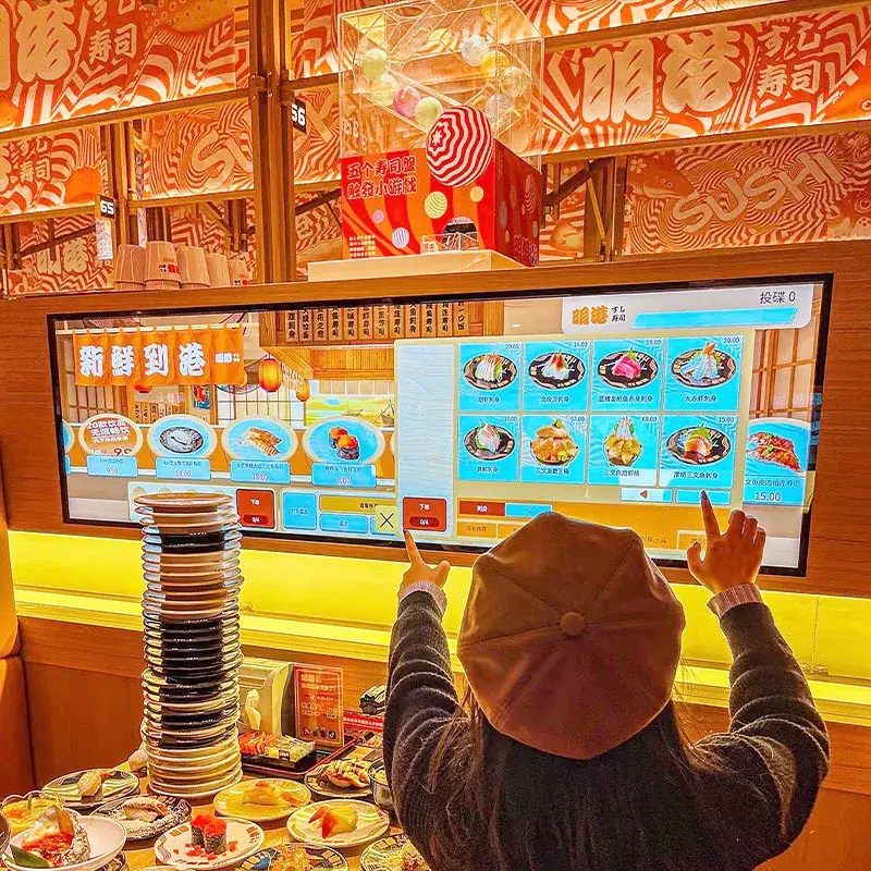 Commercial Sushi Fixed-Point Conveyor Belt Equipment