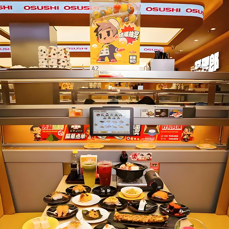 Customized Rotary Sushi Conveyor Equipment