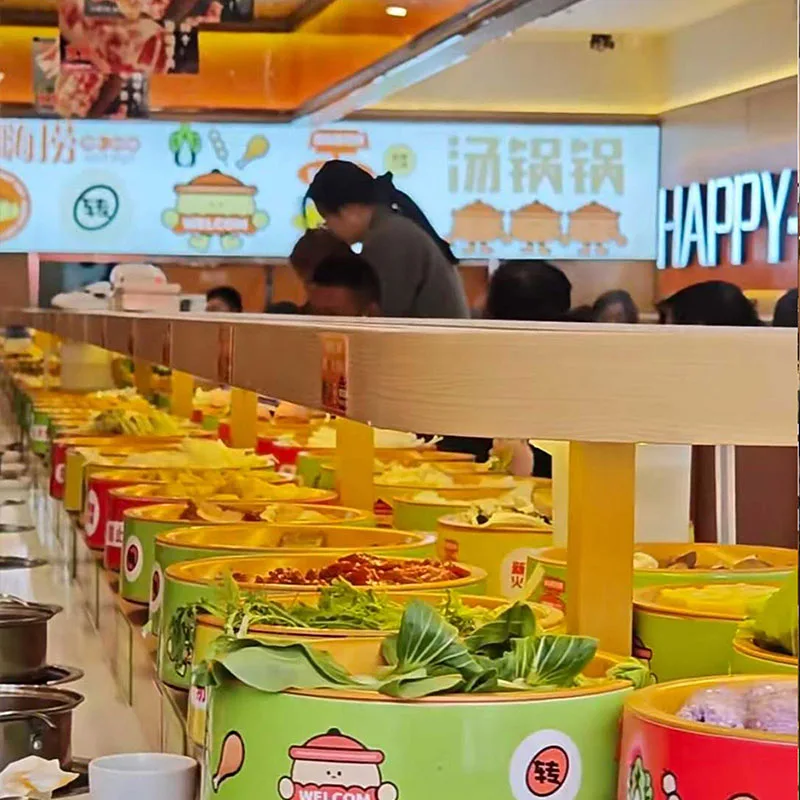 Automatic Hot Pot Food Delivery System Automatic Hot Pot Food Delivery System