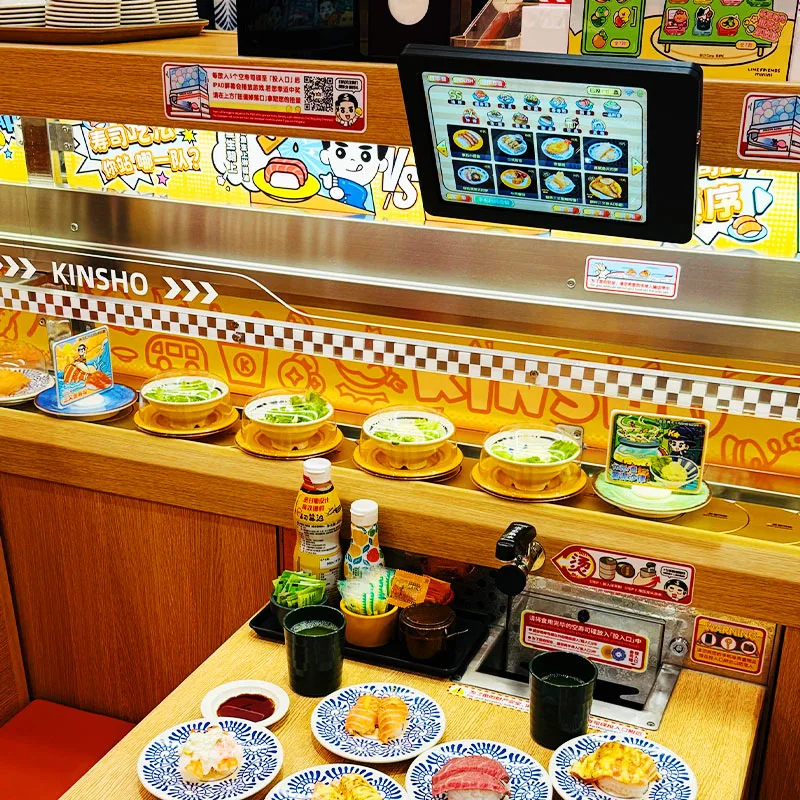 Customized Rotary Sushi Conveyor Equipment Customized Rotary Sushi Conveyor Equipment